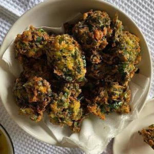 BUÑUELOS DE ESPINACA